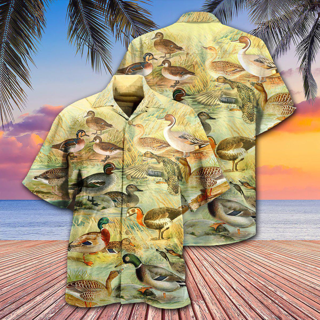 Duck Vintage World - Hawaiian Shirt