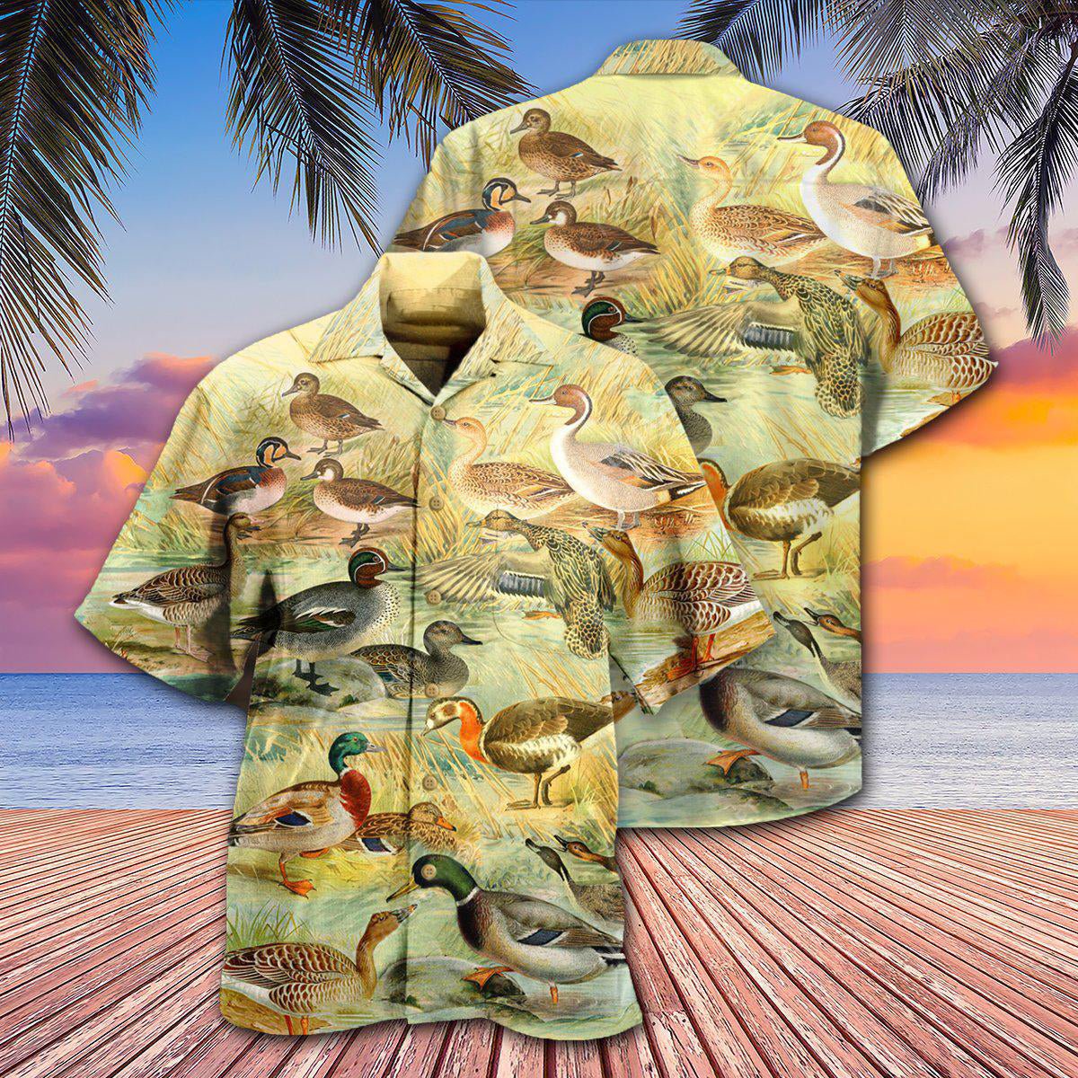 Duck Vintage World - Hawaiian Shirt