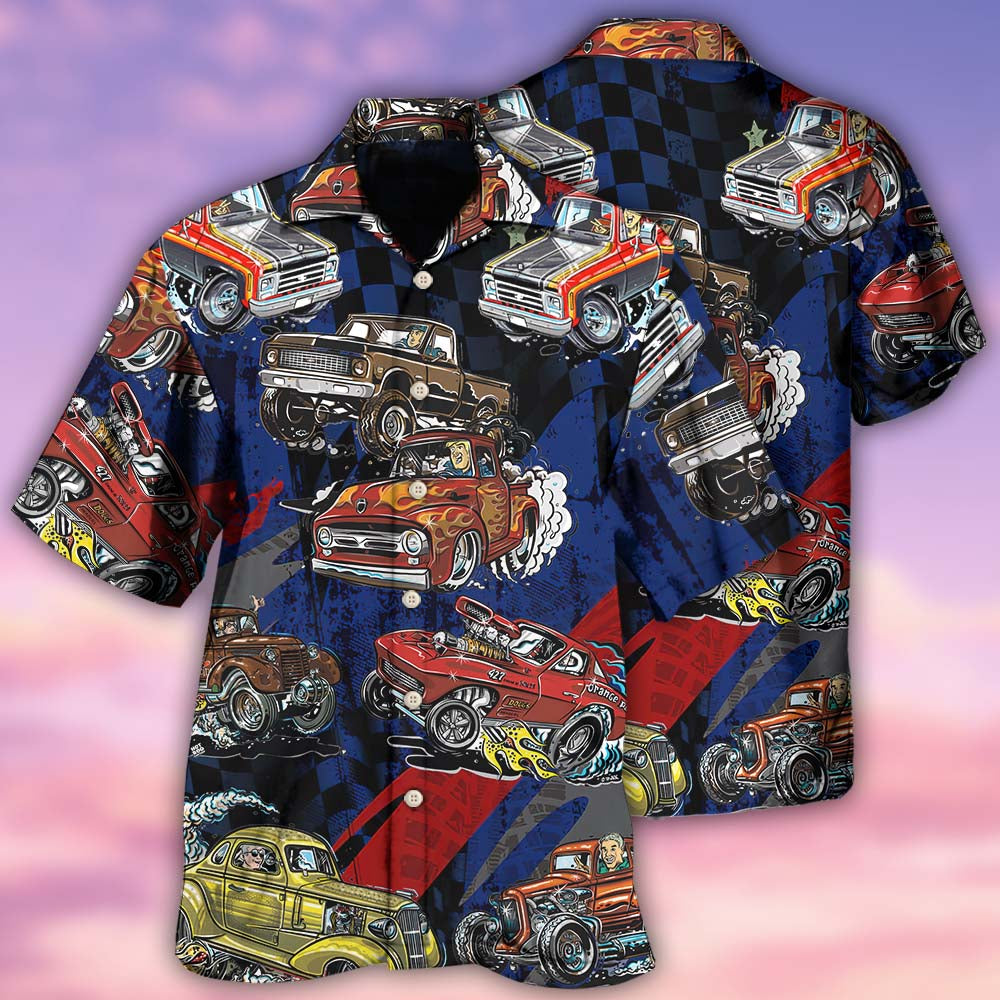 Car Racing Off Road Racing Is My Lobely Life - Hawaiian Shirt