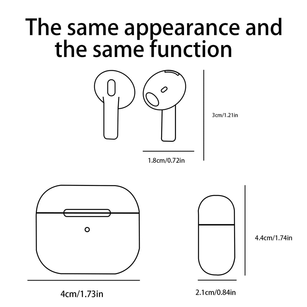 Air Pro4 wireless earphones Bluetooth 5.3 in ear earphones suitable for sports, gaming, and office work, compatible with all ear
